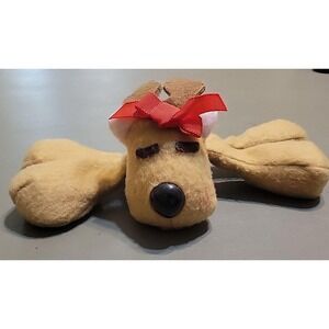 Vtg 1984 Hallmark Rhonda Reindeer Red Bow NO DRESS Christmas beanie
